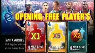 FREE!!! ELITE FAN FAVORITE PLAYER & MORE!! NBA Live Mobile