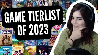 GAMES 2023 TIERLIST