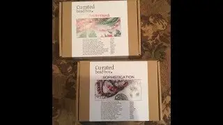 christmas and November Curated Bead Box Opening
