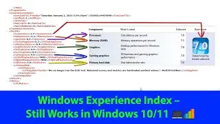 How to Find Windows Experience Index (WEI) in Windows 11, 10, and 8.1