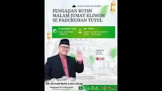 🔴Live Streaming Pengajian Rutin Malam Jum'at Kliwon Se Padukuhan Tutul.