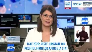 Taxe 2026: Peste jumătate din profitul firmelor ajunge la stat