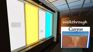 ESCAPE ROOM CANYON Walkthrough [ROBLOX]