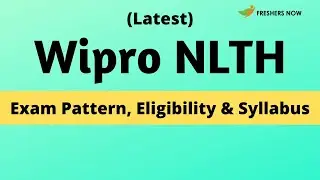 Wipro NLTH Exam Pattern 2020-2021, Syllabus, Eligibility Criteria, Mock Tests
