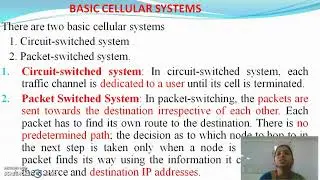 Basic cellular systems 2