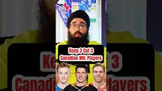 Keep 3 Cut 3 Canadian NHL Players #shorts #sports #nhl
