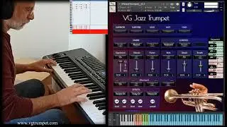 VG Jazz Trumpet sample library for Native Instruments Kontakt. Brass and orchestral VST plugin.
