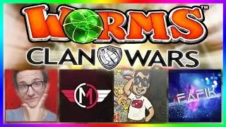 Worms Clan Wars - Forlify vs Matuss vs Kapi vs Fafik [1/4]