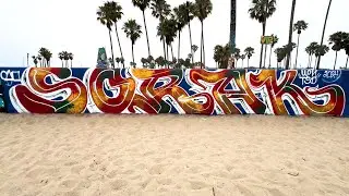 Venice Beach Graffiti Walls - July 2024 Compilation