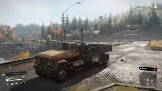 Snow Runner-First Truck-GMC MH9500|Gameplay