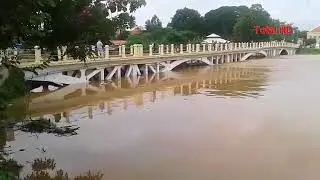 ទឹកជំនន់ស្ទឹងសង្កែឈានដល់កំរិតប្រកាសអាសន្ន | Steung Sangke River in Battambang Province