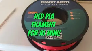 GIANTARM Red PLA 3D Printer Filament | 1.75mm 1kg Spool for Smooth 3D Printing