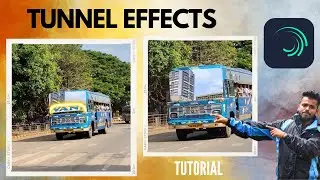 How to create Tunnel Effects Using Alight Motion | Android