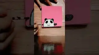 Panda 🐼 holding ##ballons!## Painting 🎨