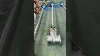 extension stem pneumatic actuator control valve