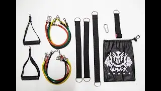 Kit Extensor Premium de El&aacute;sticos Fitness | Exerc&iacute;cios 16Pcs