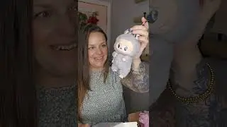 Unboxing my first Labubu!! New model for bags! #unboxing #labubu #sewing