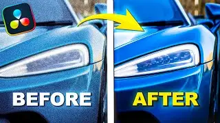 4k COLOR Correction - Davinci Resolve 18