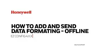 EZ Config - Data Formatting - Offline