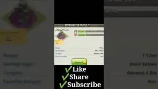 UPGRADING WIZARD TOWER FORM LEVEL 1 TO MAX #Short #ClashOfClans #COC #ShortVideo