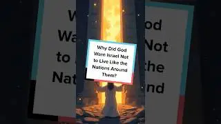 Why Did God Warn Israel Not to Live Like the Nations Around Them?