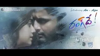 #RangDe Motion Poster || Nithiin as Arjun || Keerthy Suresh as Anu