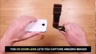 12X Optical Zoom Cell Phone Universal  Camera Lens