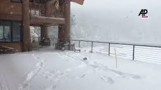 Snow causes disruption for some, fun for others, in northern Arizona