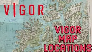 Vigor, The Location of The Maps In Norway (Using .6 Map)