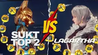 MIR4 - (TOP 2 SORCERER) SUKT 344K PS VS LAGARTHA 329K PS - BATTLE OF POWER