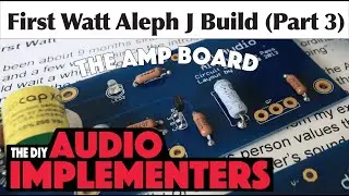 First Watt Aleph J (Part 3) The Amp Build