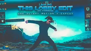 How to Edit This Lobby Video on Android like PC - Lobby Editing Tutorial