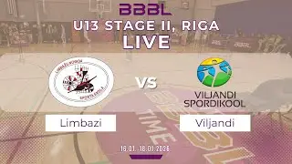 Viljandi SK 2013 vs Limbaži 2013 | BBBL U13 | Stage II