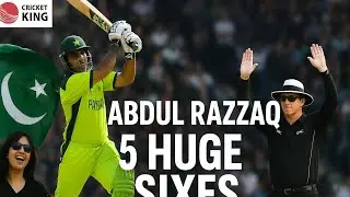 Abdul Razzaq 5 Huge & Massive Sixes in Last 2 Overs in Nottingham | Pakistan Tour of England 2006