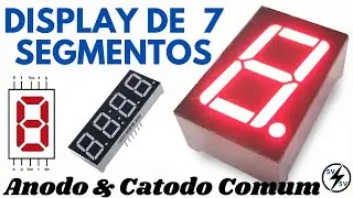 Display de 7 Segmentos - Conceitos e simula&ccedil;&atilde;o