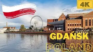 Gdansk (Gdańsk), Poland, October2022, Virtual Walk, 4k