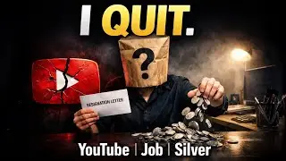Я ухожу с YouTube, с работы и больше не буду покупать серебро!