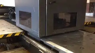Vision panel cutting and n teret machine