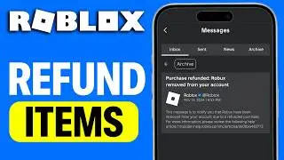 How To Easily Refund Items On Roblox Mobile