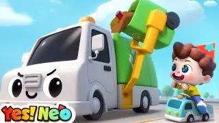 Neo Learns About Garbage Truck | Trucks and Cars | Kids Songs | Starhat Neo | Yes! Neo