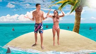 EXPLORAMOS UMA ILHA PRIVADA NO MEIO DO OCEANO E ISSO ACONTECEU!