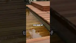 The Pool That Disappears With One Button 😳🏊