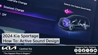 Kia Sportage 2024 года | Как использовать активную звуковую систему!