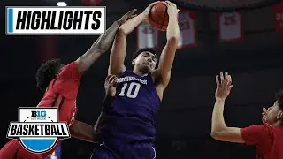 Northwestern at Rutgers | Highlights | Big Ten Men's Basketball | March 5, 2023