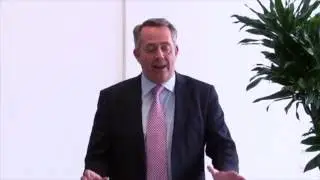 Rt Hon Dr Liam Fox MP Leadership Press Conference