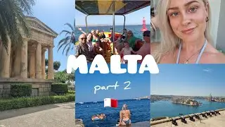 Malta Vlog 🇲🇹| Valletta, AX ODYCY resort & fun in the sea (part 2)