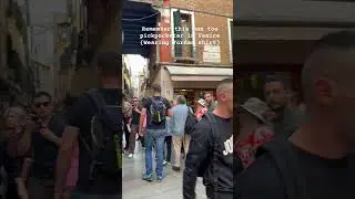 Pickpocketing in Europe ia s real concern.. be careful #venice #italy #pickpocket #travel
