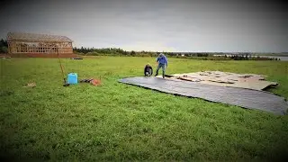 S1E9 NO TILL GARDENING AT NO COST // PREPARING OUR GARDEN AND PLANTING TREES ON OUR ISLAND HOMESTEAD