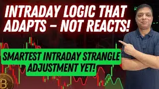 Intraday Strangle Option Strategy That Adapts Smartly | Delta Logic for Safer Trades