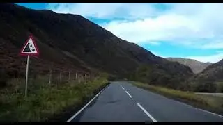 Autumn Road Trip Drive To Visit The Sma Glen In Perthshire Highlands Scotland